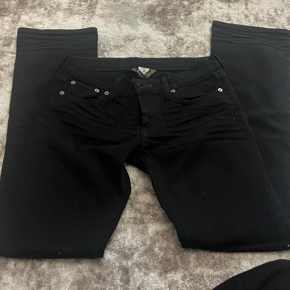 Lucky Brand black denim wide leg size 2/  26